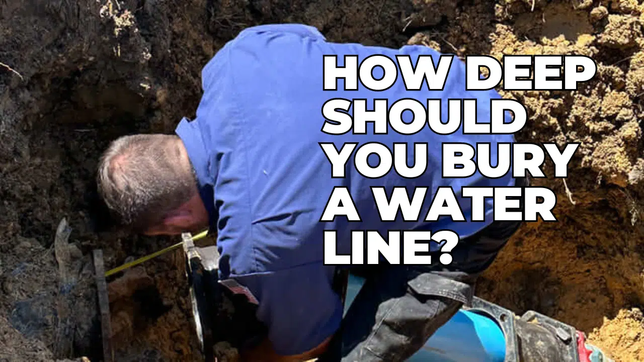 How Deep Should You Bury a Water Line