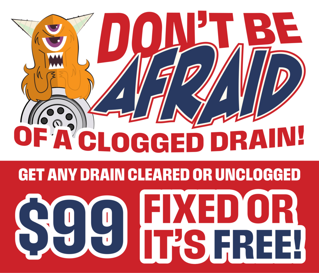 $99 sewer cleaning
