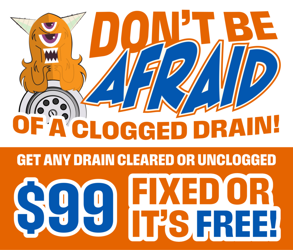 $99 drain cleaning near me