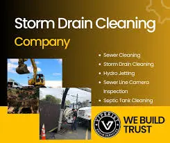 Commercial Storm Drain Cleaning Service